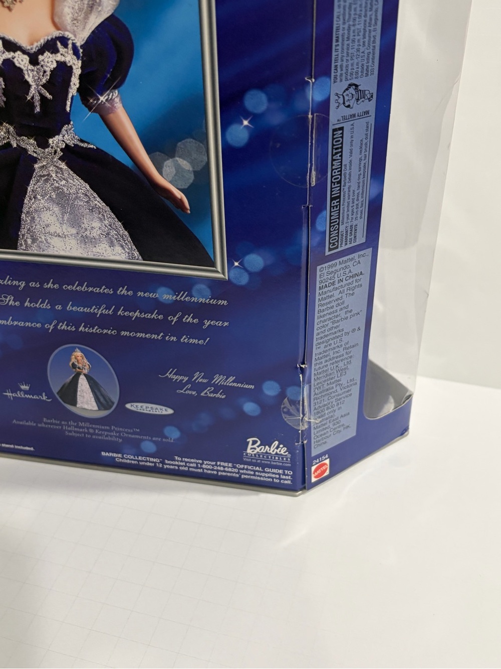 Mattel Barbie Millennium Princess Special Edition Doll 11.5” 2000 NIB Vintage - Picture 8 of 12